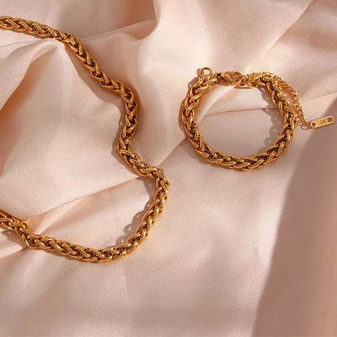 Wheat chain bracelet