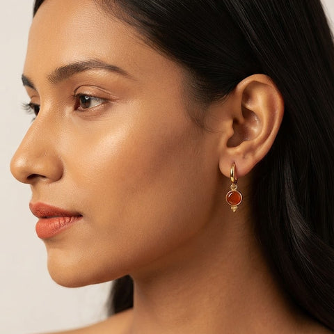 Mini-huggy earrings