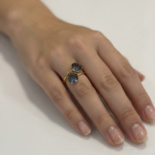 Semi-precious stone rings