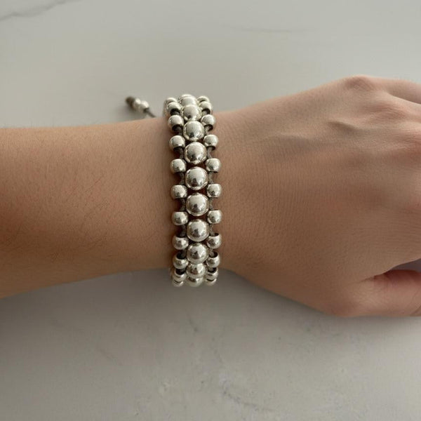 Classic silver bracelet