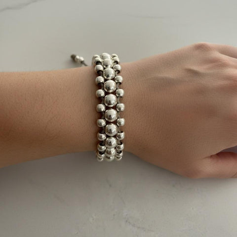 Classic silver bracelet
