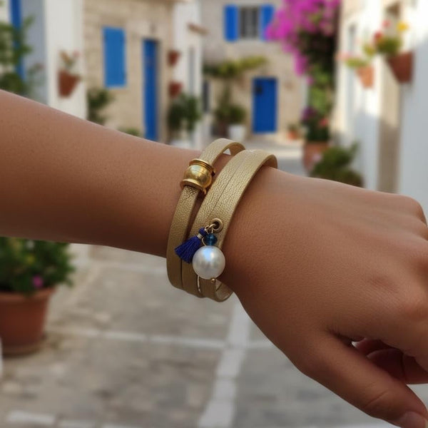 Cocco leather wrap