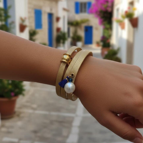 Cocco leather wrap