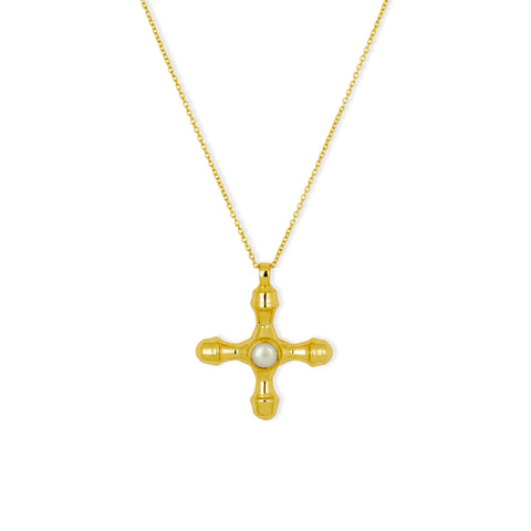 Gold Cross Necklace