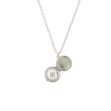 silver locket