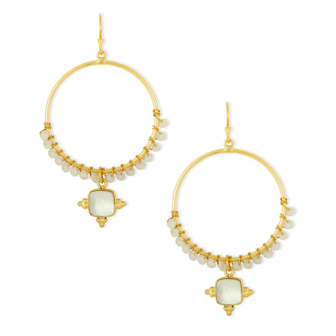 Parga hoop earrings