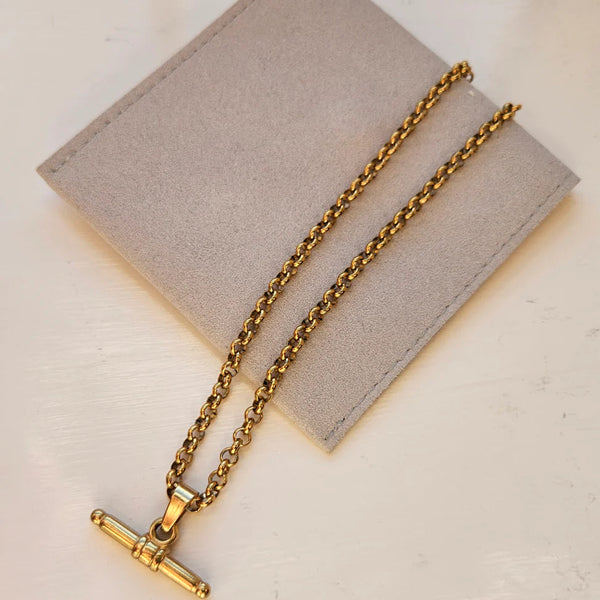 Vintage T-bar necklace